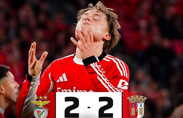 2-2！本菲卡葡超不败却跌第3 欧冠资格告急 63岁穆帅或带遗憾告别